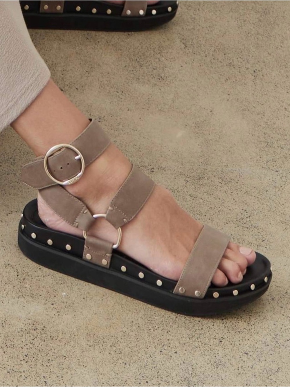 La Tribe Studded Sandals